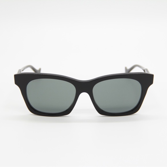 NEW GUCCI BLACK WOMEN CAT EYE SUNGLASSES GUCCI - Picture 3 of 12